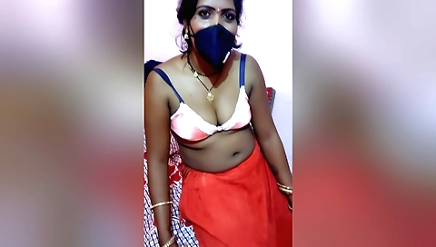 Indian amateur shows off her big cock in a pov video