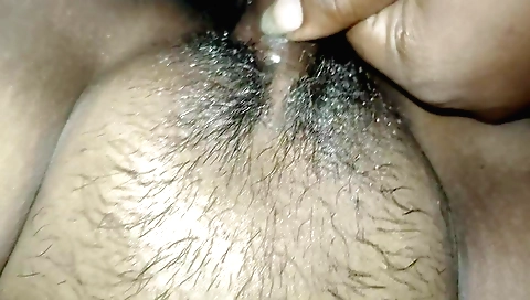 Indian girl with hairy pussy is sucking on her stepbrother