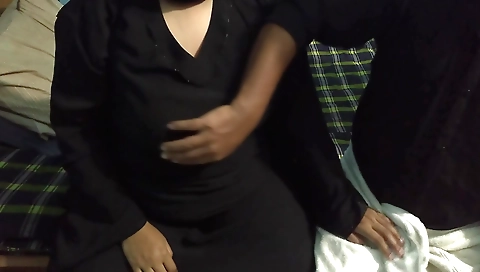 Sexy brunette with a big ass in an amateur hd video