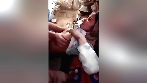 Desi lover gets her lips and pussy wet before sucking his dick