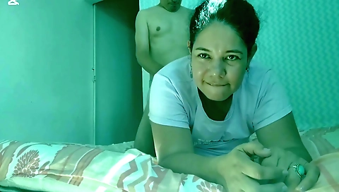 Indian busty milf with a nice round ass fucked hard