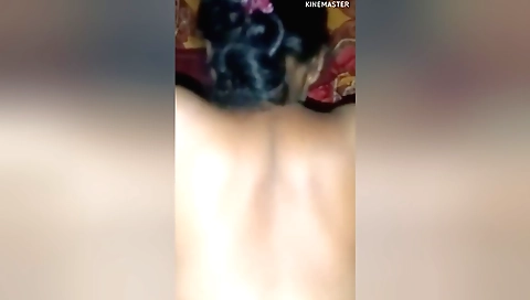 Busty brunette wife suck on a dick by a horny lover