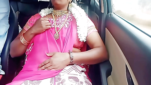 Indian amateur big ass teen gets fucked in the car