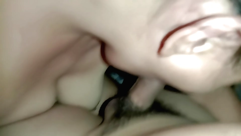 Amateur girl with perfect lips deepthroats and fucked