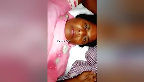 Amateur brunette Indian sex with her lover from a pov!