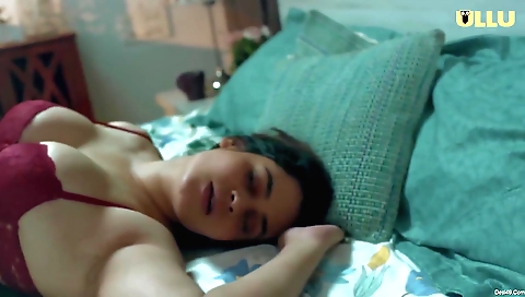 Busty brunette is getting her ass fucked with a dildo