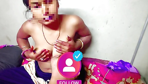 Indian chick in a white dress gets her pussy fucked