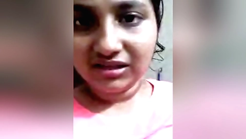 Indian babe in sexy lingerie is showing her big tits and boobs