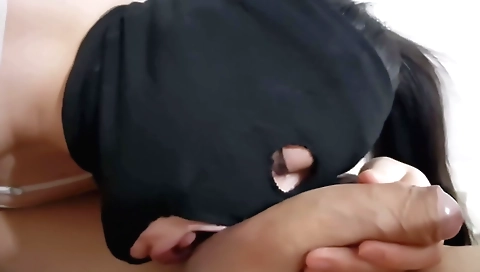 Indian chick is getting screwed by a big black dude