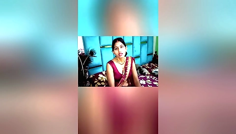 Indian stepsister masturbates and fucks in homemade video