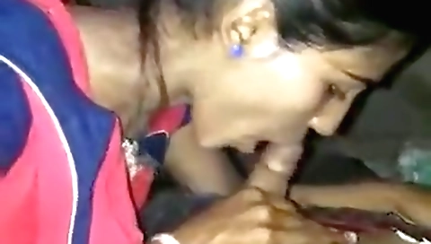 Hot brunette is getting fucked by a dude in her village