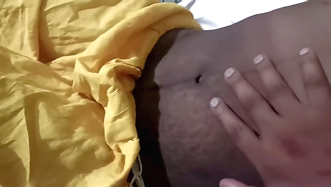 Indian girl is getting penetrated by a man on webcam