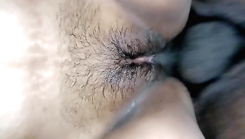 Indian hairy porn video with a sexy stepsister-inlaw