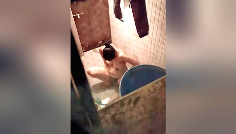 Indian girl with natural boobs and hairy bush is naked