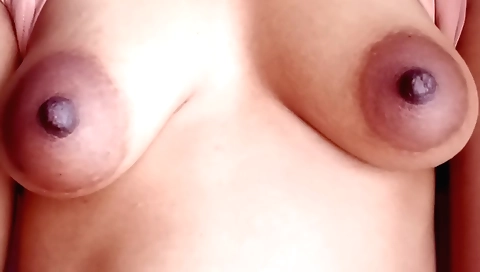 Hot amateur indian brunette in a solo female video