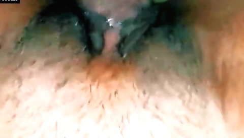 Indian chick with a hairy pussy gets fucked in the mouth