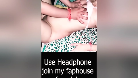 Indian amateur sex video with a hot wife and a husband