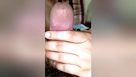 Indian amateur brunette with a big booty gets licked