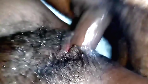 Indian babe gets fucked in the missionary position