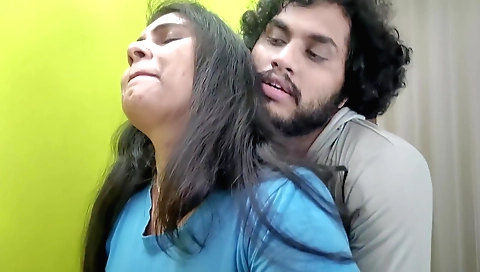 Indian couple shares a hot and passionate sex scene