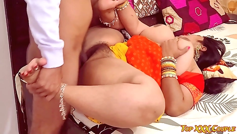 Indian girl gets her big ass rammed with a big dick
