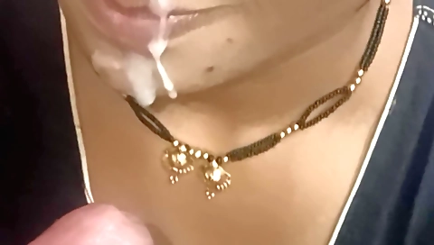 Indian girl with a sexy face gets her pussy fucked