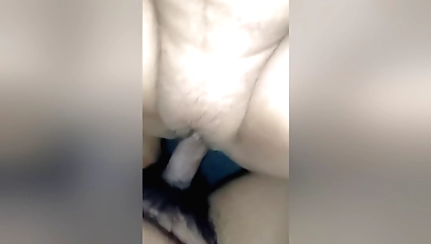 Indian bhabi riding a bike on top of her man's cock