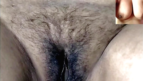 Indian girl with hairy pussy enjoys drinking water