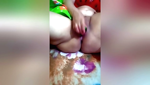 Amateur solo video with big butt and a little bit of sexiness