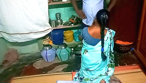Indian teen babe in a interracial threesome with her aunt
