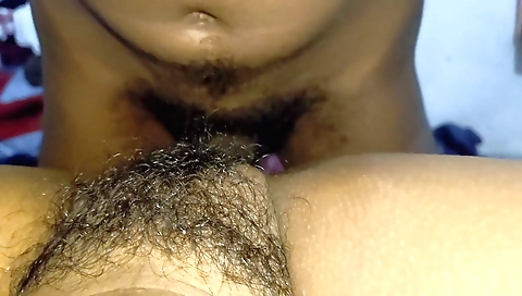 Indian girl makes a handjob to the horny stepbrother