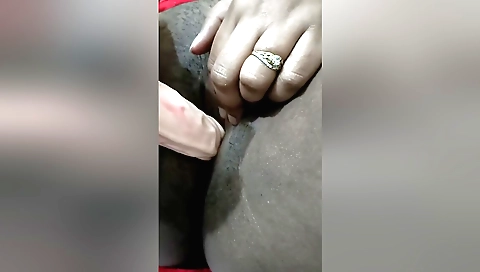 Busty indian babe plays with herself on web camera