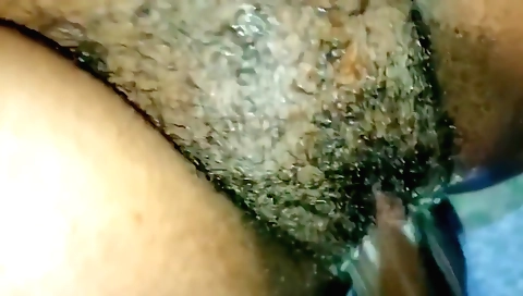 Indian girl with hairy bush gets fucked by teacher