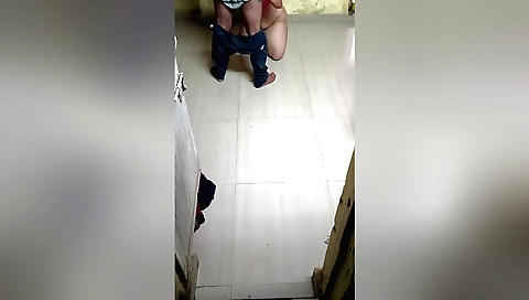 Indian amateur chick with big boobs fucked by neighbor