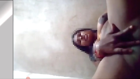 Busty blonde gets fingered and her pussy fanned out