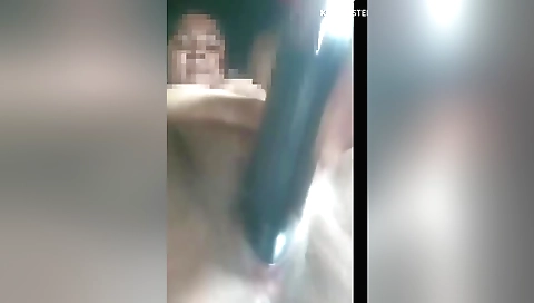 Mampi boudi masturbates on the couch in amateur porn video