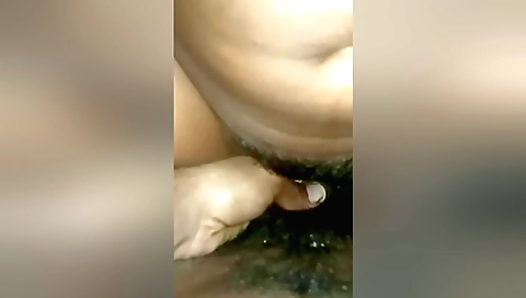 Indian bhabi shows her hairy pussy in a hardcore pov video