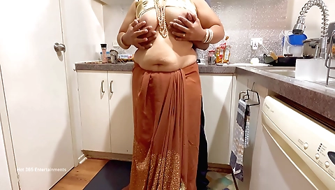 Indian teen 18+ on kitchen table and 18+ pussy fucked