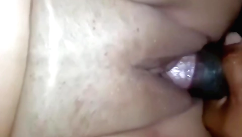 Indian girlfriend gets to enjoy his huge cock inside