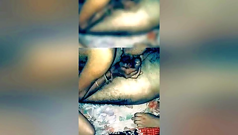 Indian brunette girl enjoys sex with her boyfriend