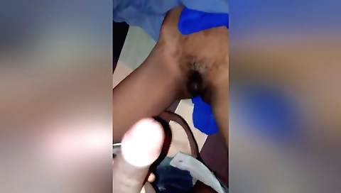 Indian whore with round ass and hairy bush gets fucked