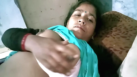Indian brunette 18+ masturbating in front of camera